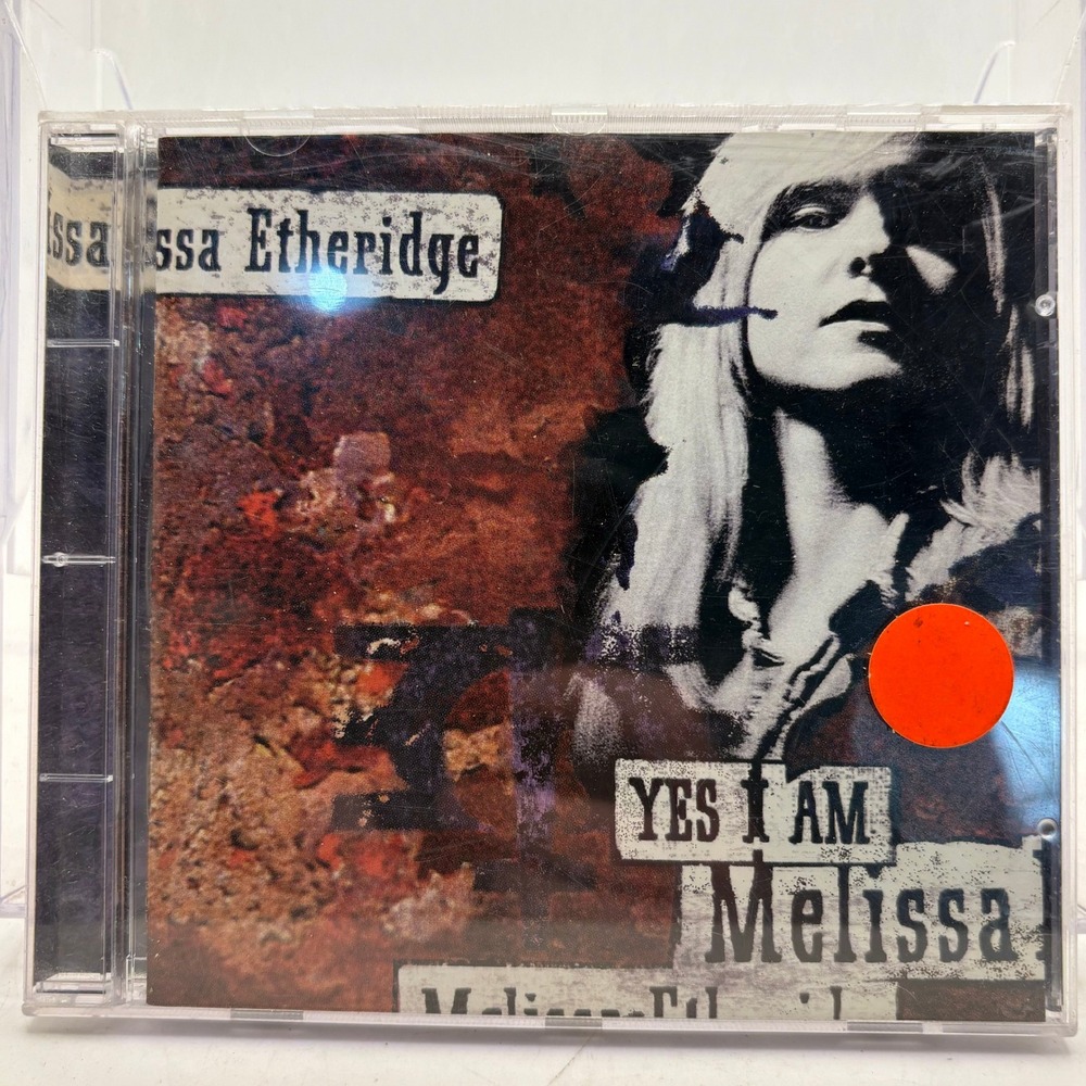 Melissa Etheridge Yes I Am CD Album 1993‎ Island Records 422-848 660-2 Pop Rock